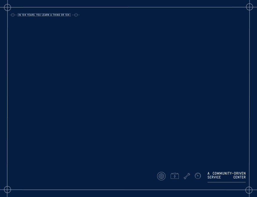 Dark blue background
